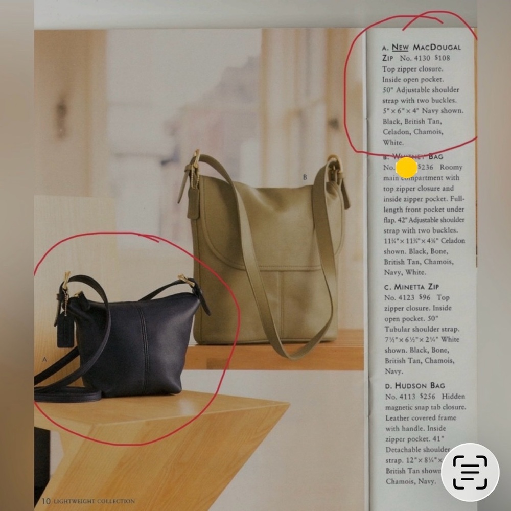 Coach Vintage Macdougal Pre '94 - Picture 6 of 6